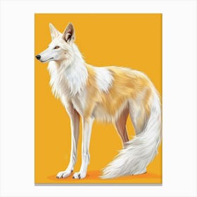 Fox Illustration 7 Canvas Print