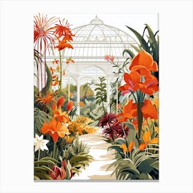 Toyal Botanical Gardens Edinburgh Uk 2 Canvas Print