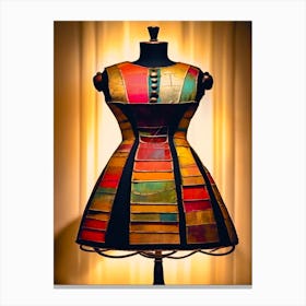 Dress Form Canvas Print