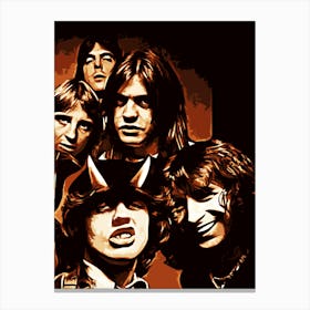 acdc music band Canvas Print