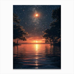 Starry Night 160 Canvas Print