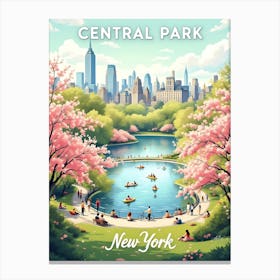 Central Park Canvas Print