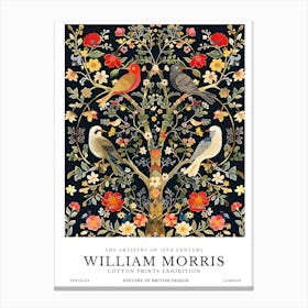 William Morris Exhibitions Birds Series 13 Canvas Print