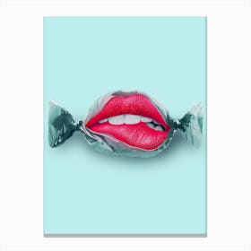Candy Lips Canvas Print