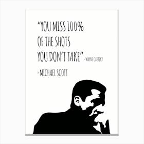 Michael Scott 2 Canvas Print