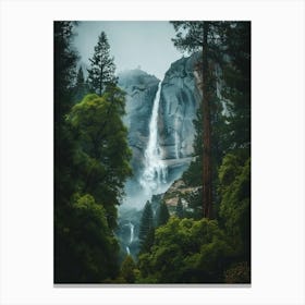 Waterfall Forest (19) Canvas Print