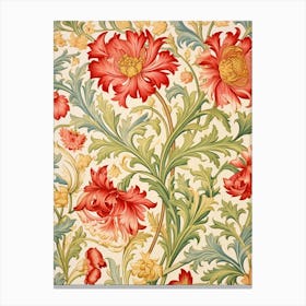 William Morris Floral 1 Canvas Print