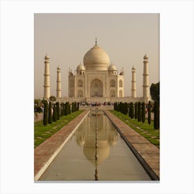 The Taj Mahal India Canvas Print