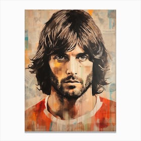 George Best (2) Canvas Print