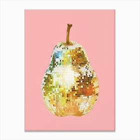 Pear Disco Canvas Print