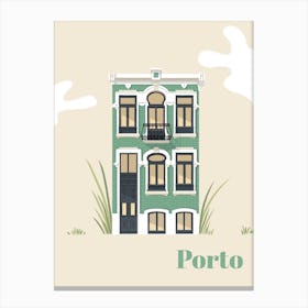 Porto Building Canvas Print