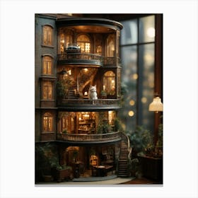 Miniature Doll House 1 Canvas Print