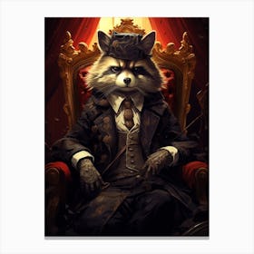 Raccoon 1 Canvas Print