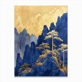 Chinese Mountains 99 Canvas Print