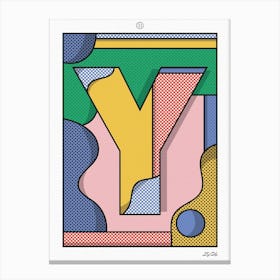 The Letter Y Canvas Print