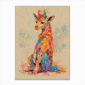 Giraffe 34 Canvas Print