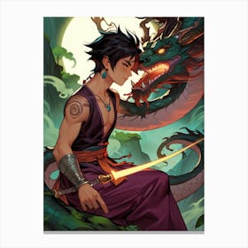 Dragon Slayer Canvas Print