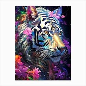 White Tiger 3 Canvas Print