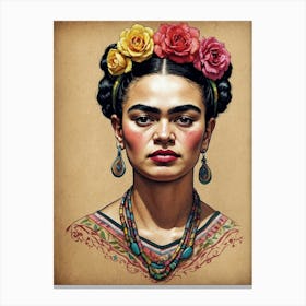 Frida Kahlo Canvas Print