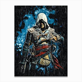 The Assassins Videogame Canvas Print
