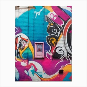 London Street Art Canvas Print