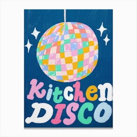 Kitchen Disco 4 Canvas Print