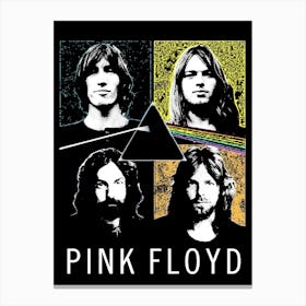 Pink Floyd 3 Canvas Print