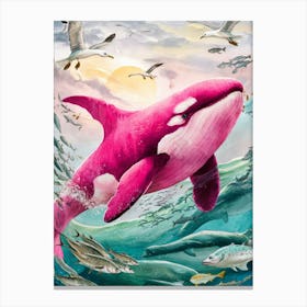 Orca Whale Canvas Print