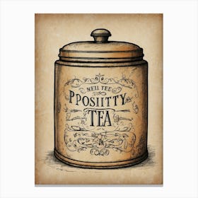 Opportunity Tea Canvas Print