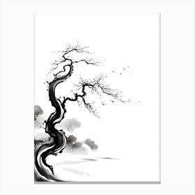 Japanese Bonsai Tree Canvas Print