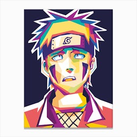 Kiba Anime Wpap Canvas Print