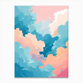 Abstract Clouds 1 Canvas Print