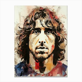 Carles Puyol (3) Canvas Print