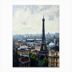 Paris Skyline Canvas Print