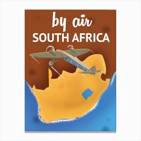 By Air South Africa Canvas Print