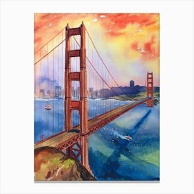 Golden Gate Bridge San Francisco Canvas Print