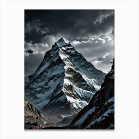 Nepal Mountains The Himalayan Giant: Mount Everest Canvas Print