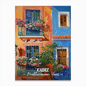 Mediterranean Views Cadiz 4 Canvas Print