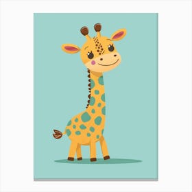 Cute Giraffe 4 Canvas Print