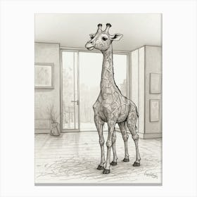 Giraffe 30 Canvas Print