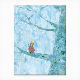 Winterbird Canvas Print