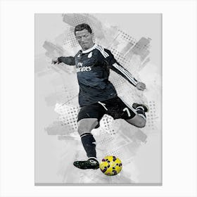 Cristiano Ronaldo Real Canvas Print