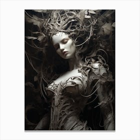 Forest Woman Canvas Print