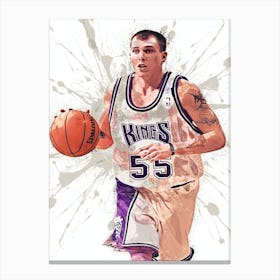 Jason Williams Sacramento Kings 1 Canvas Print