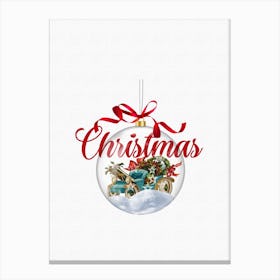 Christmas Ornament Canvas Print