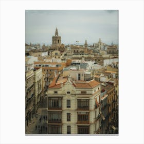 Valencia cityscape Canvas Print