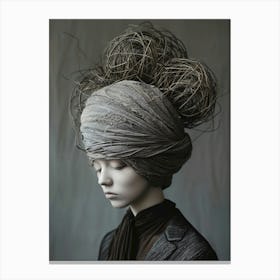 Woman With A Turban Canvas Print