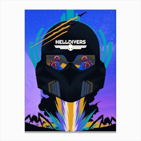 Helldivers 2 Canvas Print