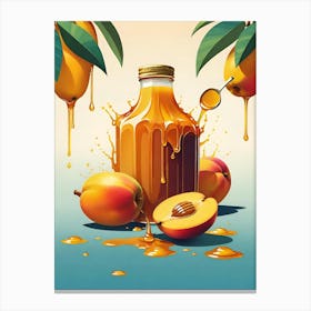 Honey And Peaches Canvas Print