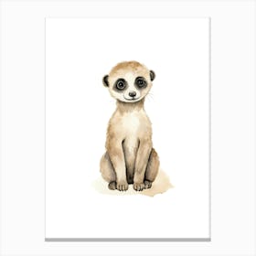 Meerkat 4 Canvas Print